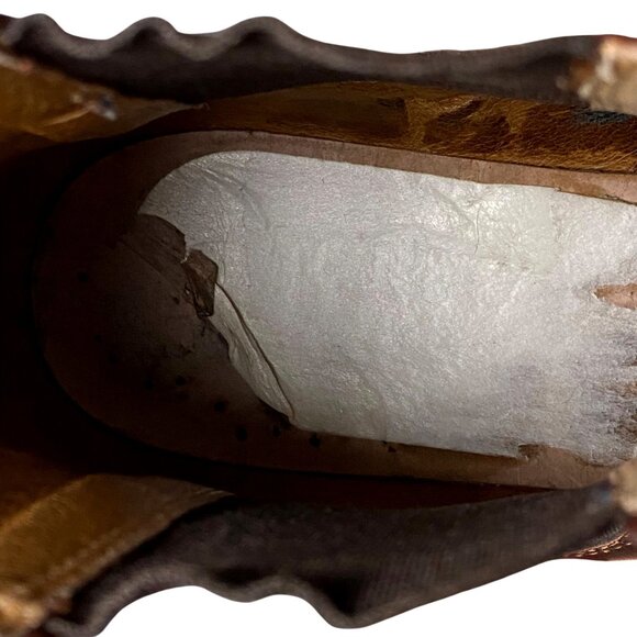 J. Crew Chelsea Boots Men's Size 7 Brown Leather Made in‎ Italy - Picture 11 of 12